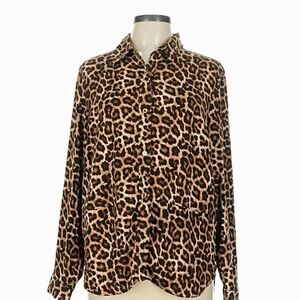 Michael Kors Animal Print Shirt